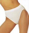 Barely There Microfiber Damask Hi-Cut Brief